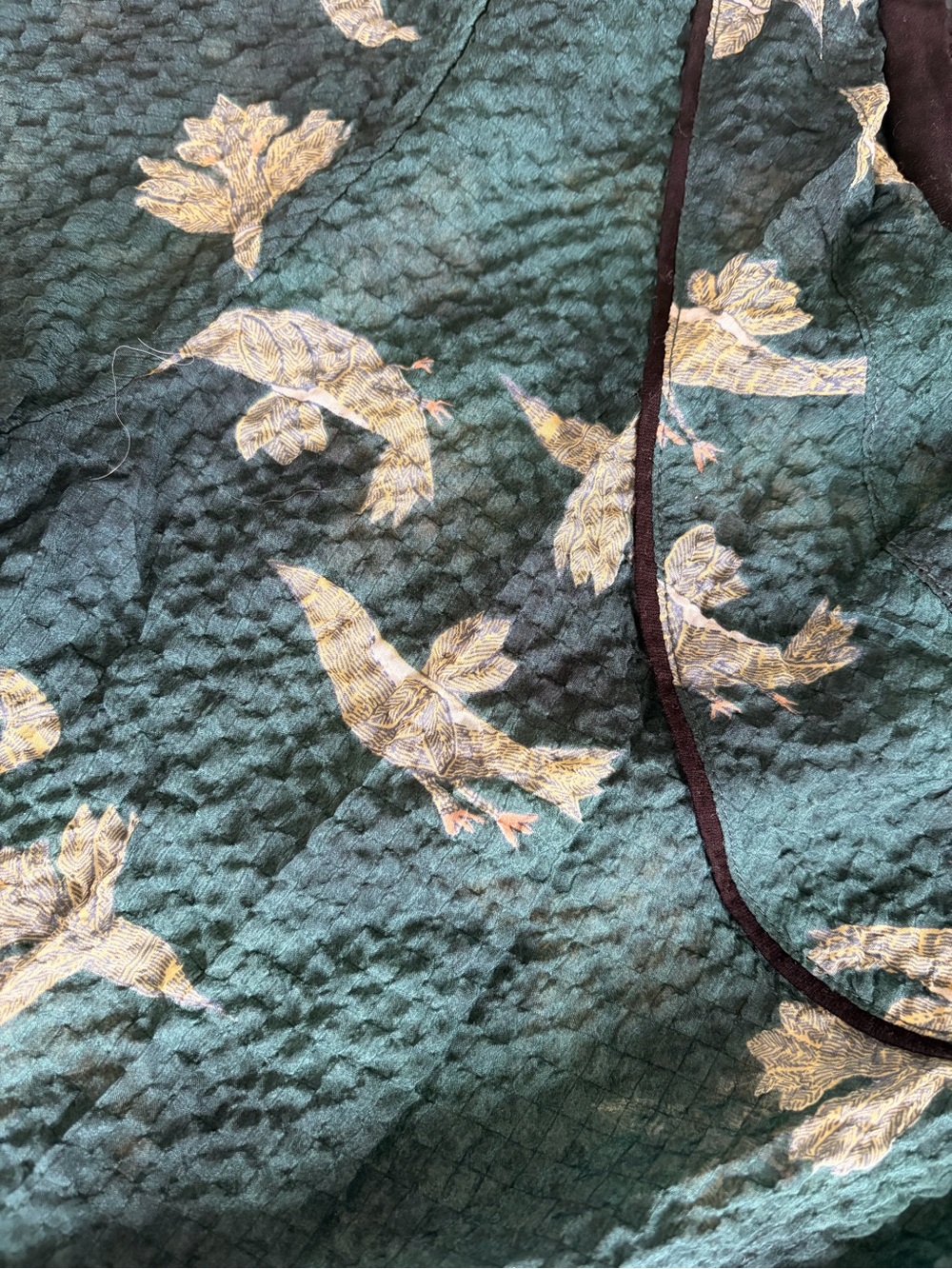 Cotelac Textured Bird Blouse - Picture 2 of 4